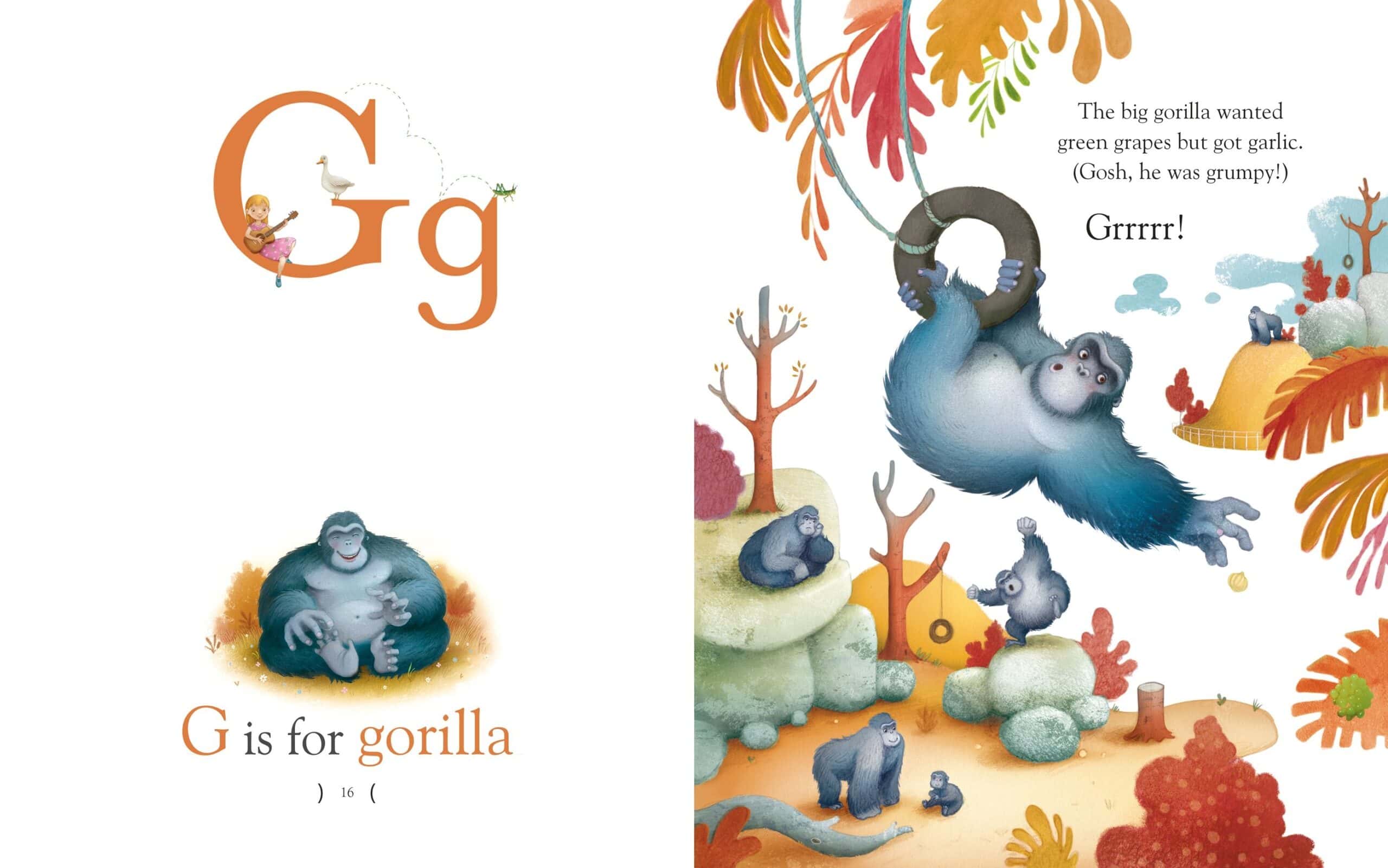 Carte pentru copii - Illustrated Alphabet