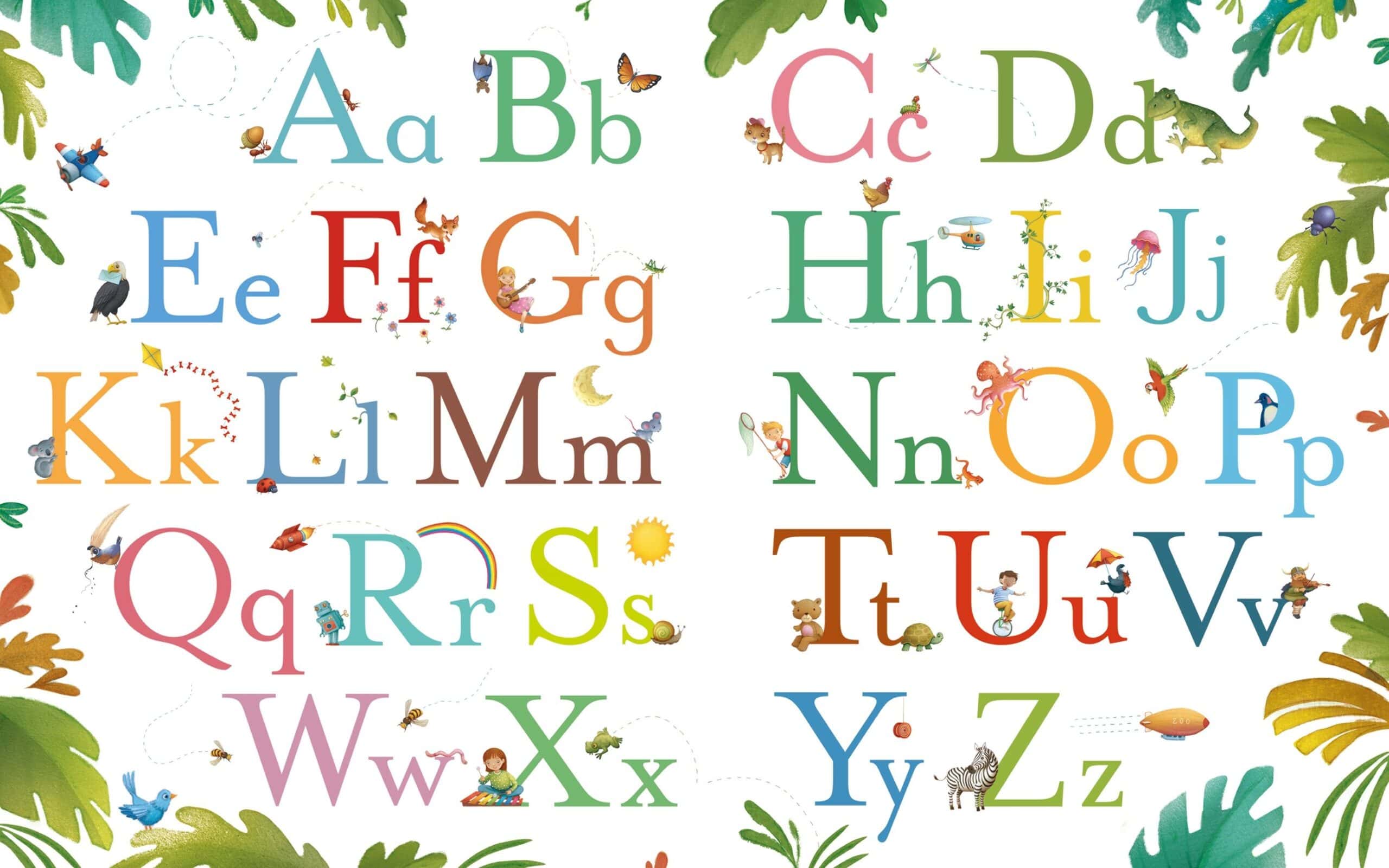 Carte pentru copii - Illustrated Alphabet