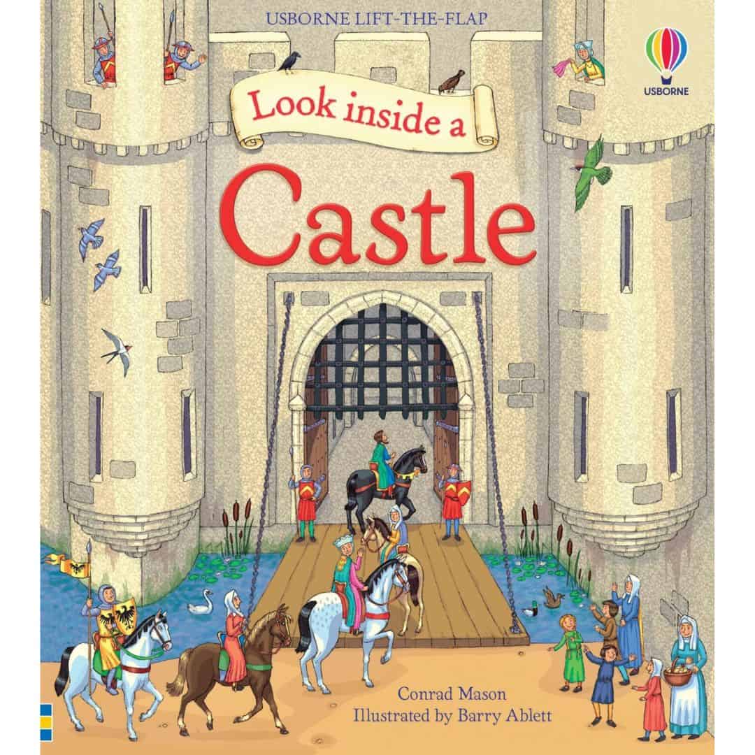 Carte pentru copii - LOOK INSIDE A CASTLE 1