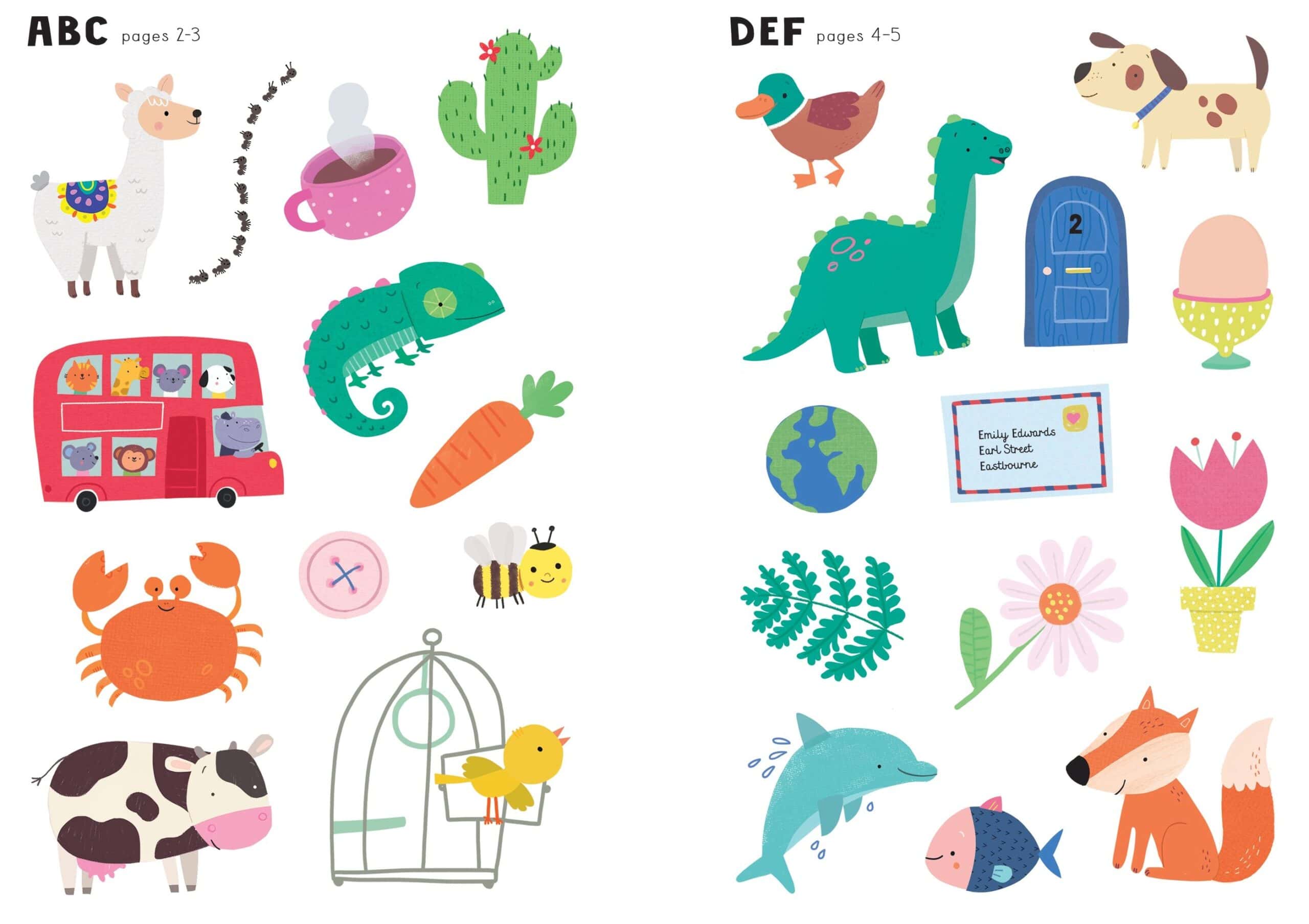 Carte pentru copii - Little First Stickers ABC