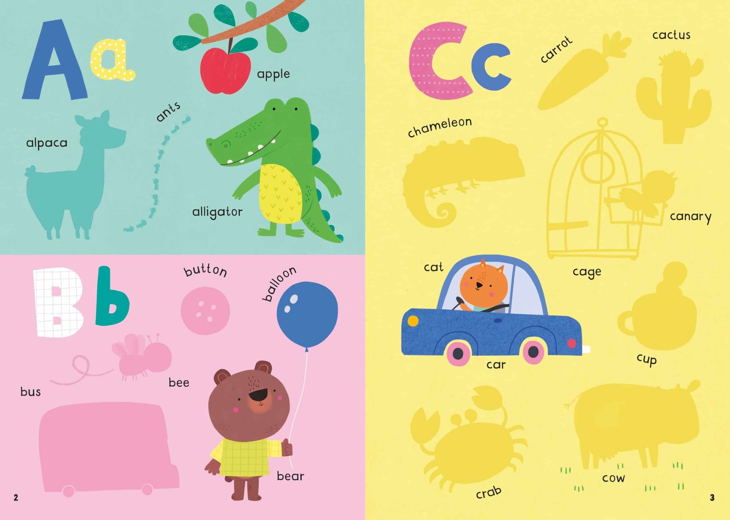 Carte pentru copii - Little First Stickers ABC