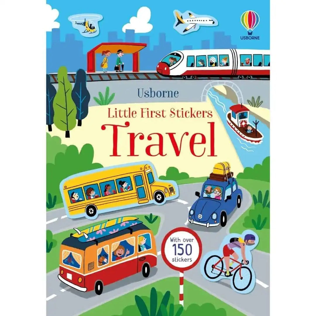 Carte pentru copii - Little First Stickers Travel