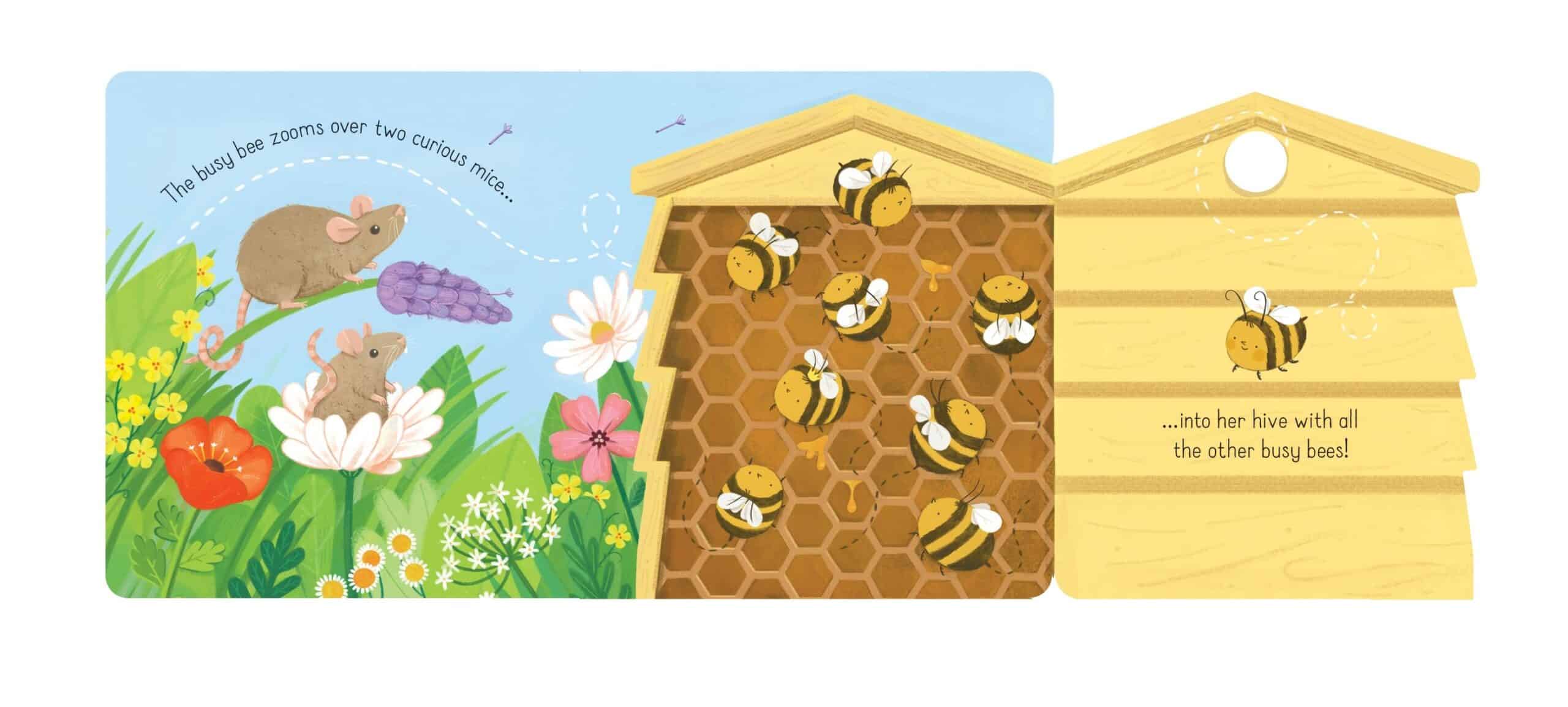 Carte pentru copii - Little Lift and Look Busy Bee