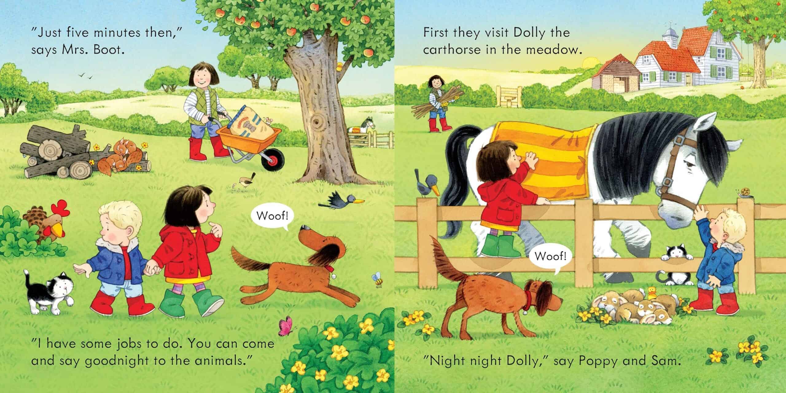 Carte pentru copii - Poppy and Sam's Bedtime