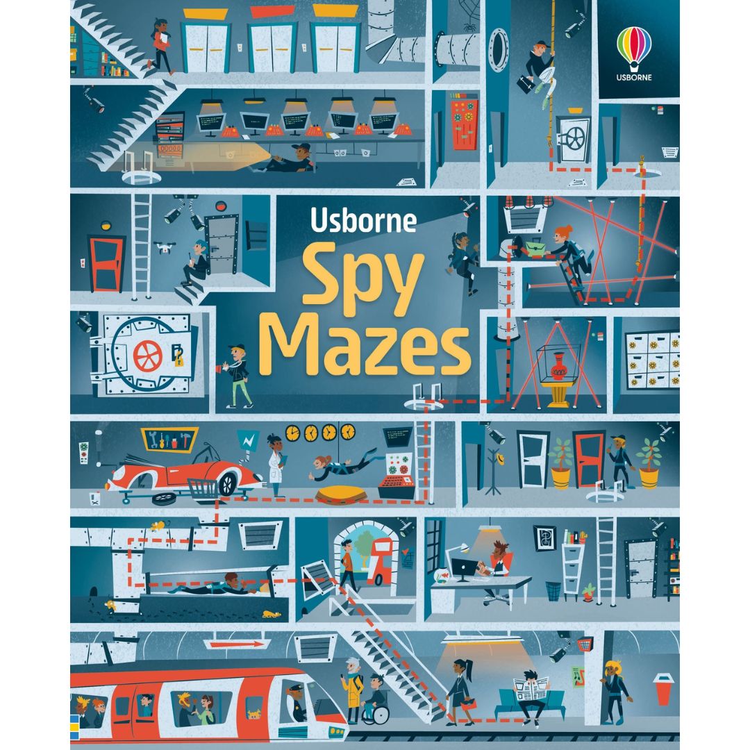 Carte pentru copii - SPY MAZES 1