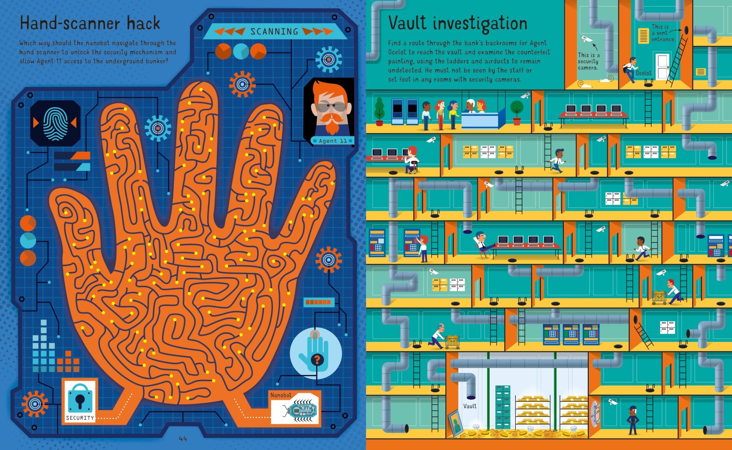 Carte pentru copii - SPY MAZES 2