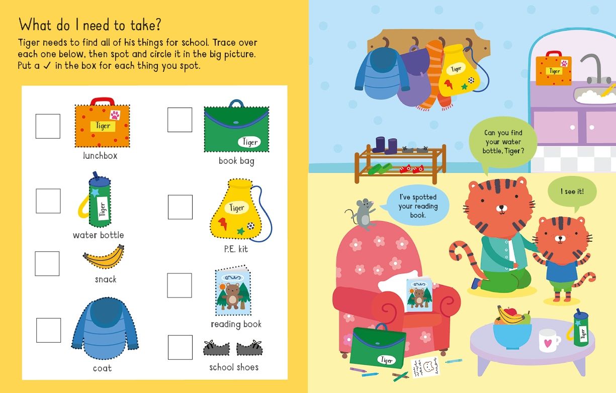 Carte pentru copii - Starting School Activity Book