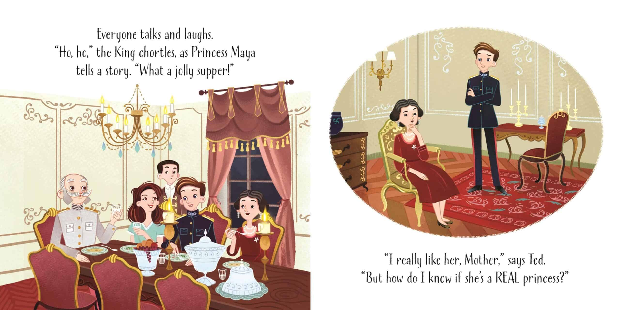 Carte pentru copii - The Princess and the Pea 3