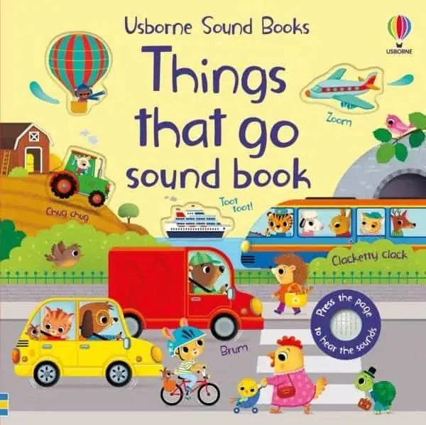 Carte pentru copii - Things That Go Sound Book