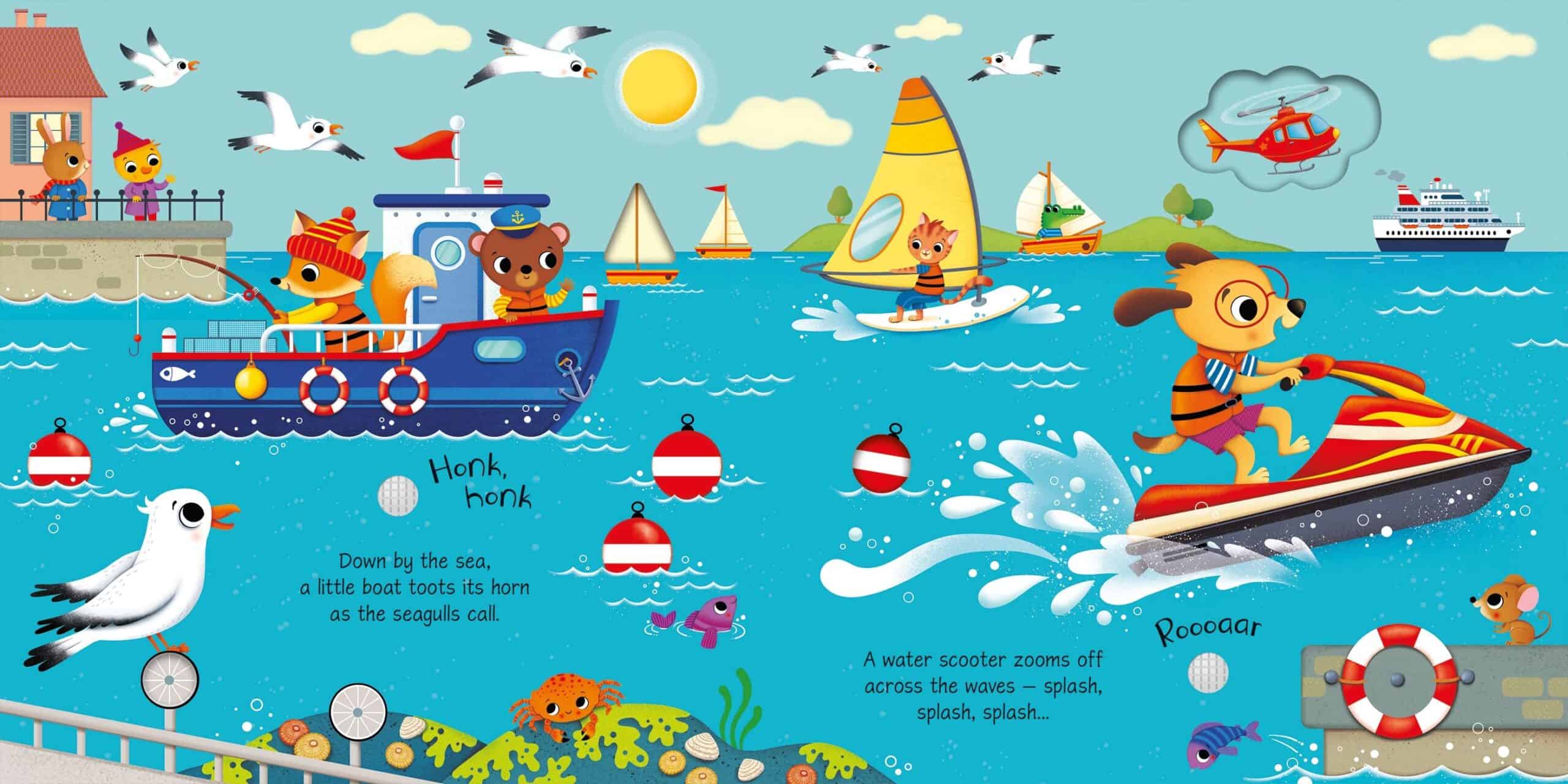 Carte pentru copii - Things That Go Sound Book 2