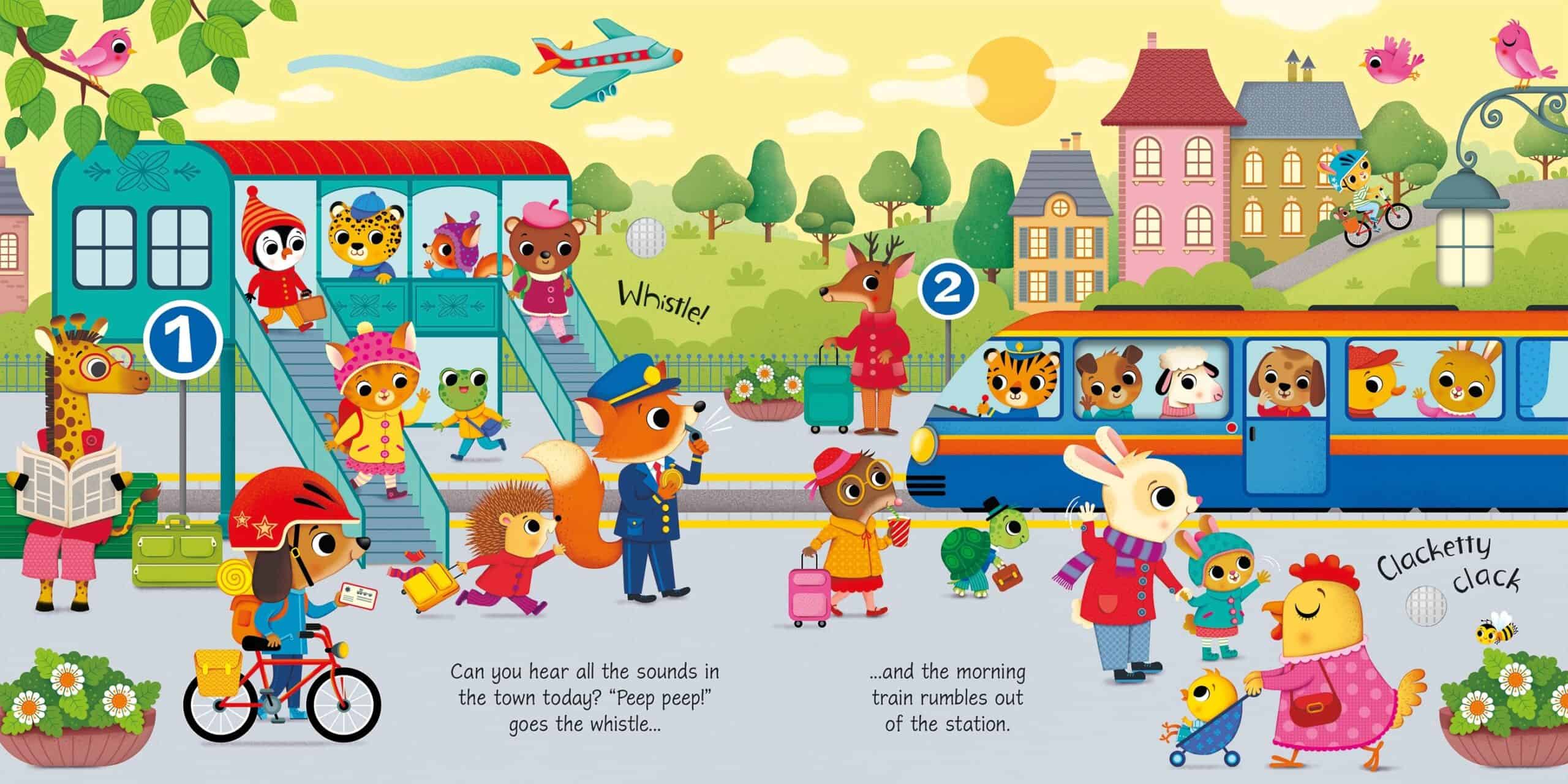 Carte pentru copii - Things That Go Sound Book 3