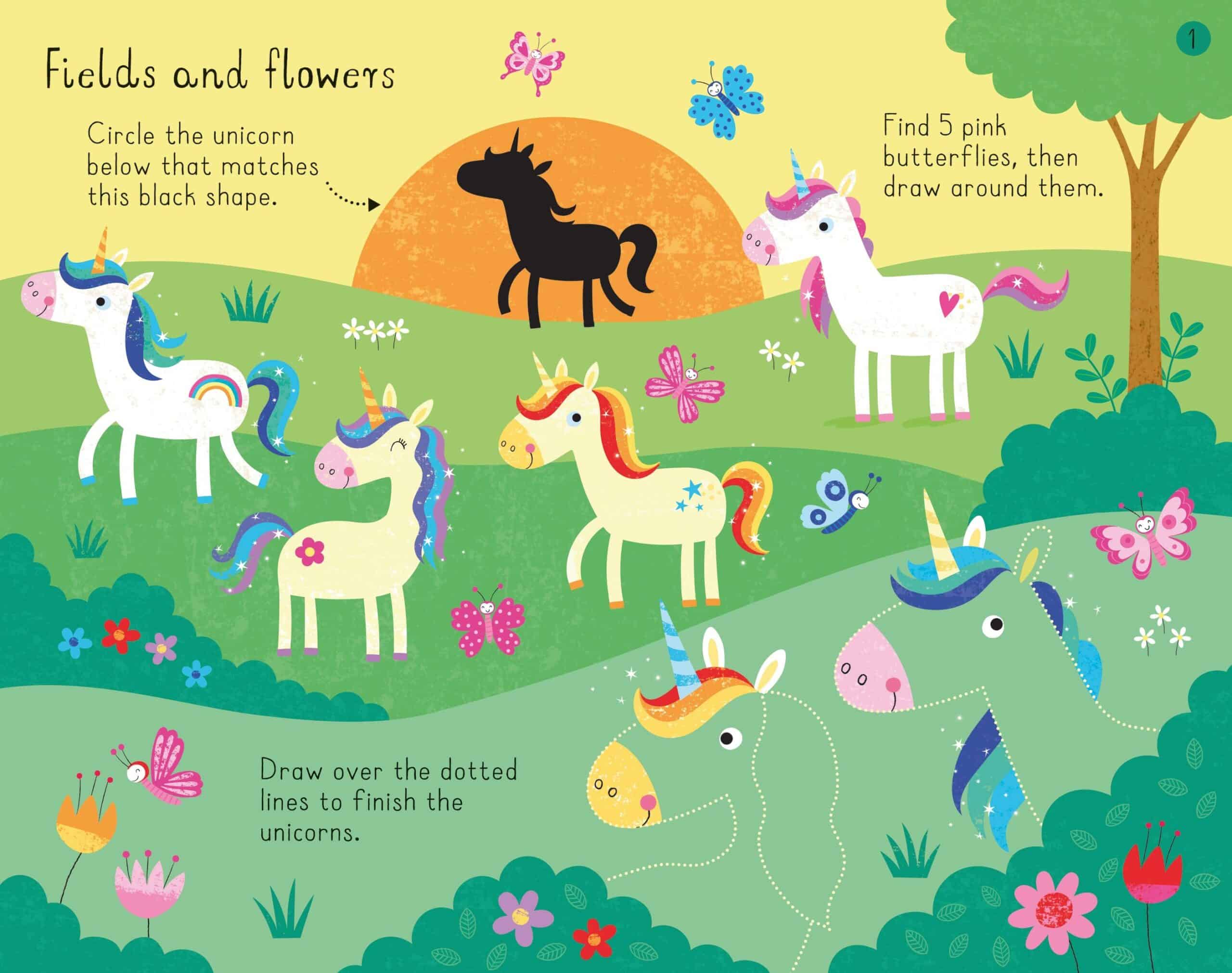 Carte pentru copii - Unicorns Play Pad