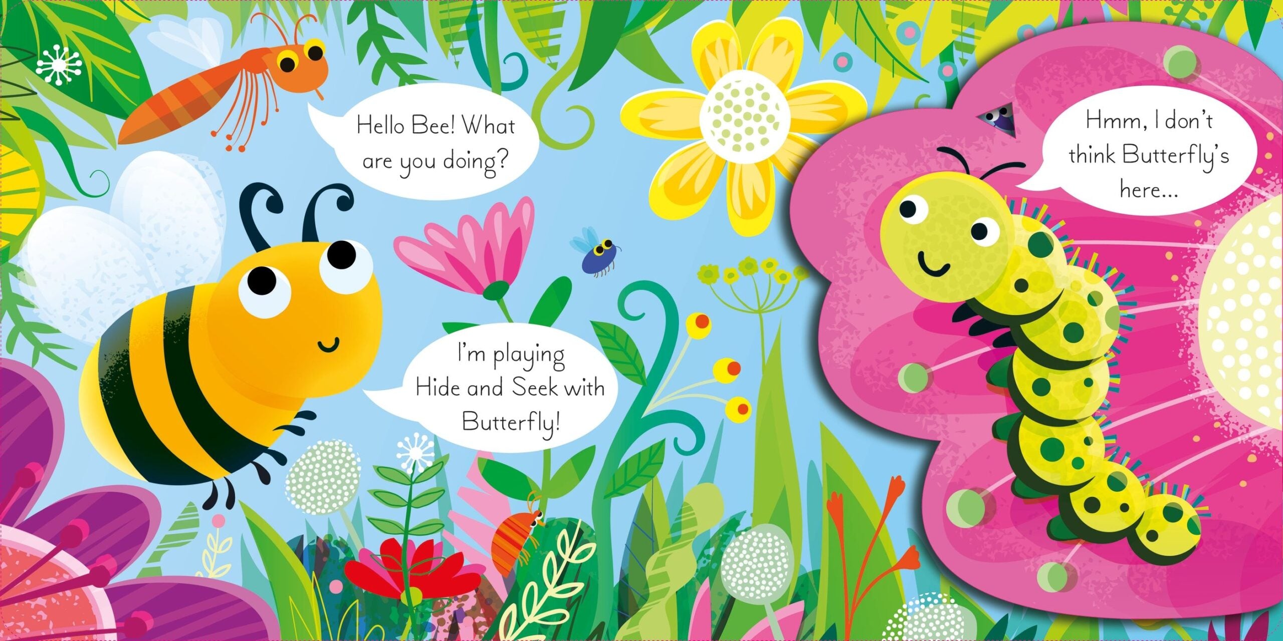 Carti pentru copii - Play Hide and Seek with Bee
