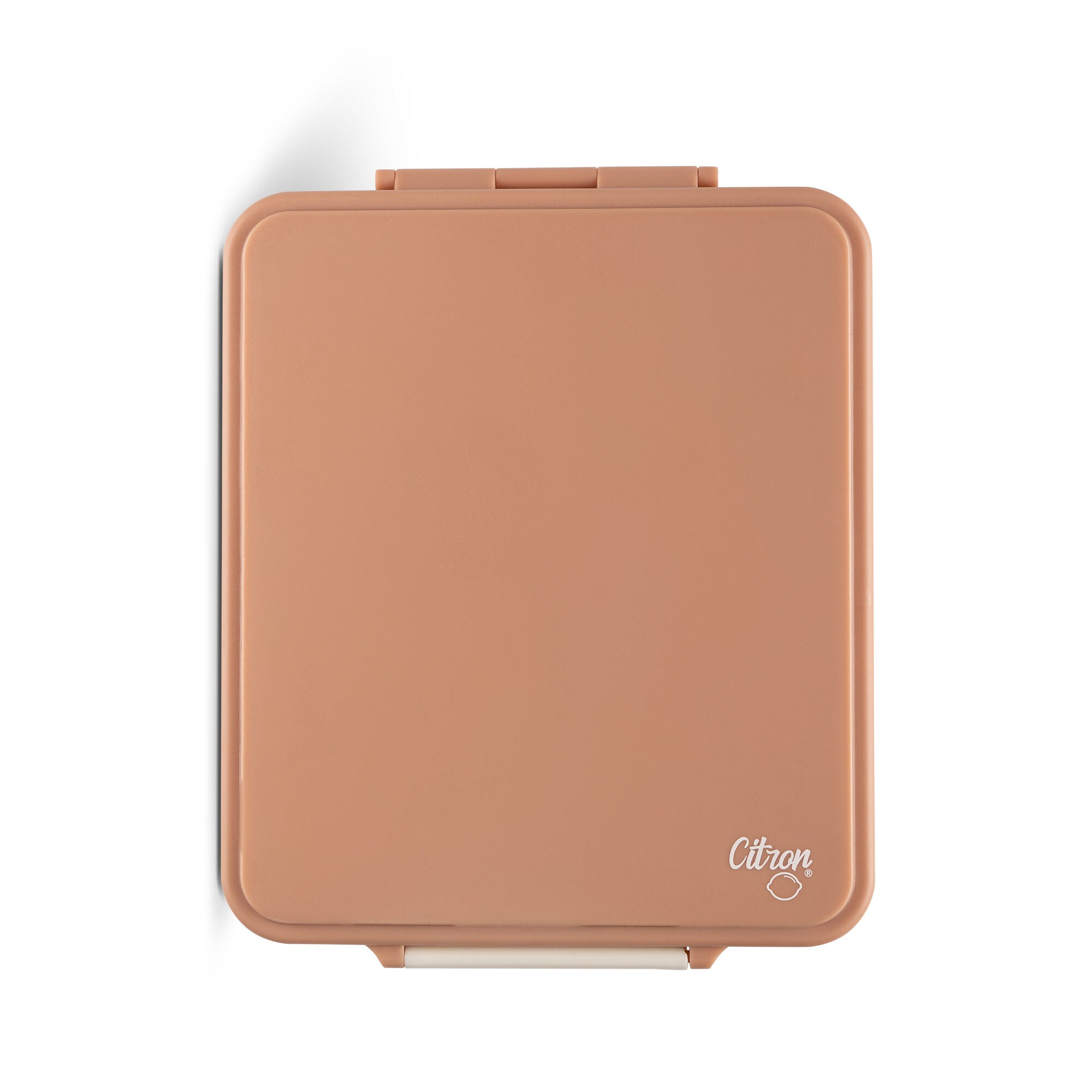 Caserolă Prânz Mare Citron, 4 Compartimente + Termos Inox- Prânz Cald și Gustări Reci