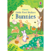 Carte pentru copii cu iepurasi - Little First Stickers Bunnies 1