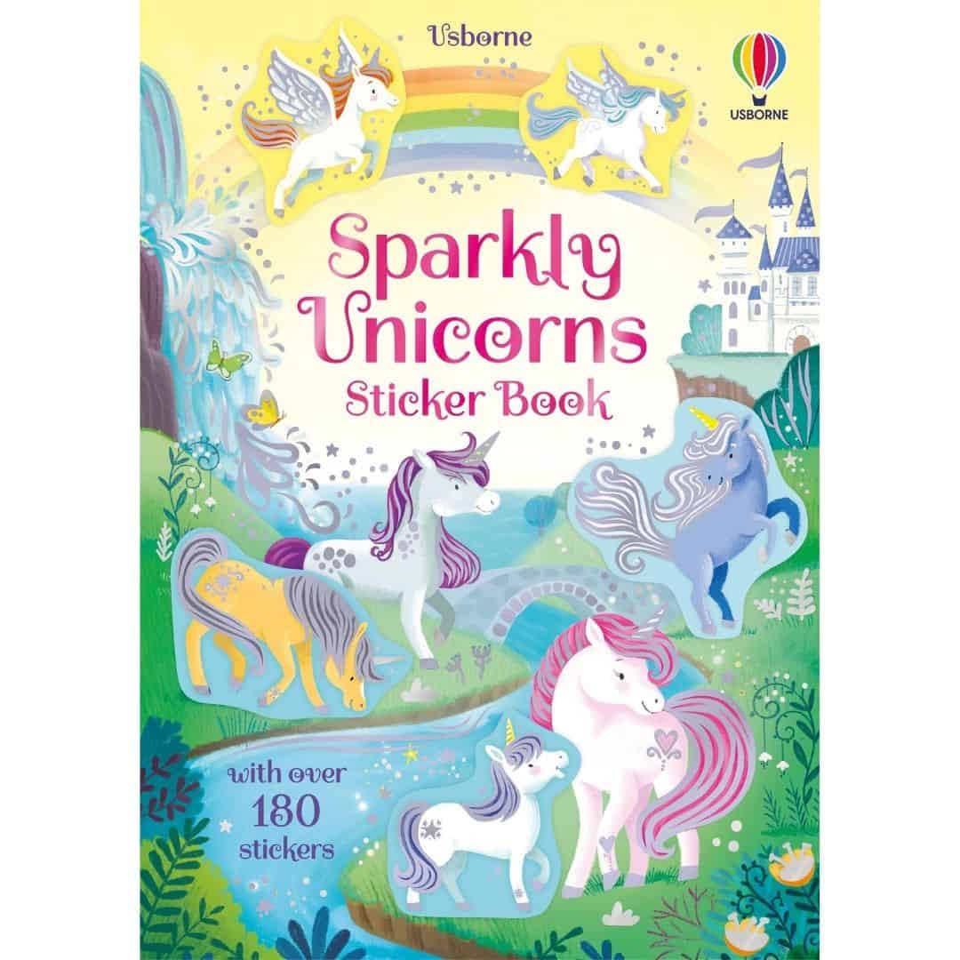 Carte pentru copii cu unicorni - Sparkly Unicorns Sticker Book