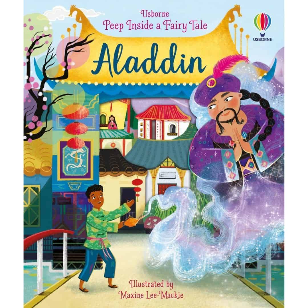 Arunca o privire inauntru - Carte pentru copii - Peep Inside a Fairy Tale Aladdin