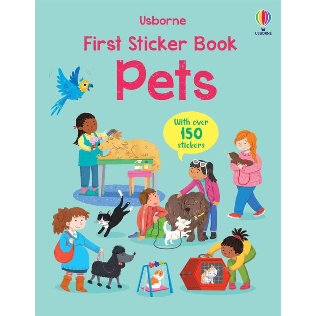 Carte pentru copii - First Sticker Book Pets