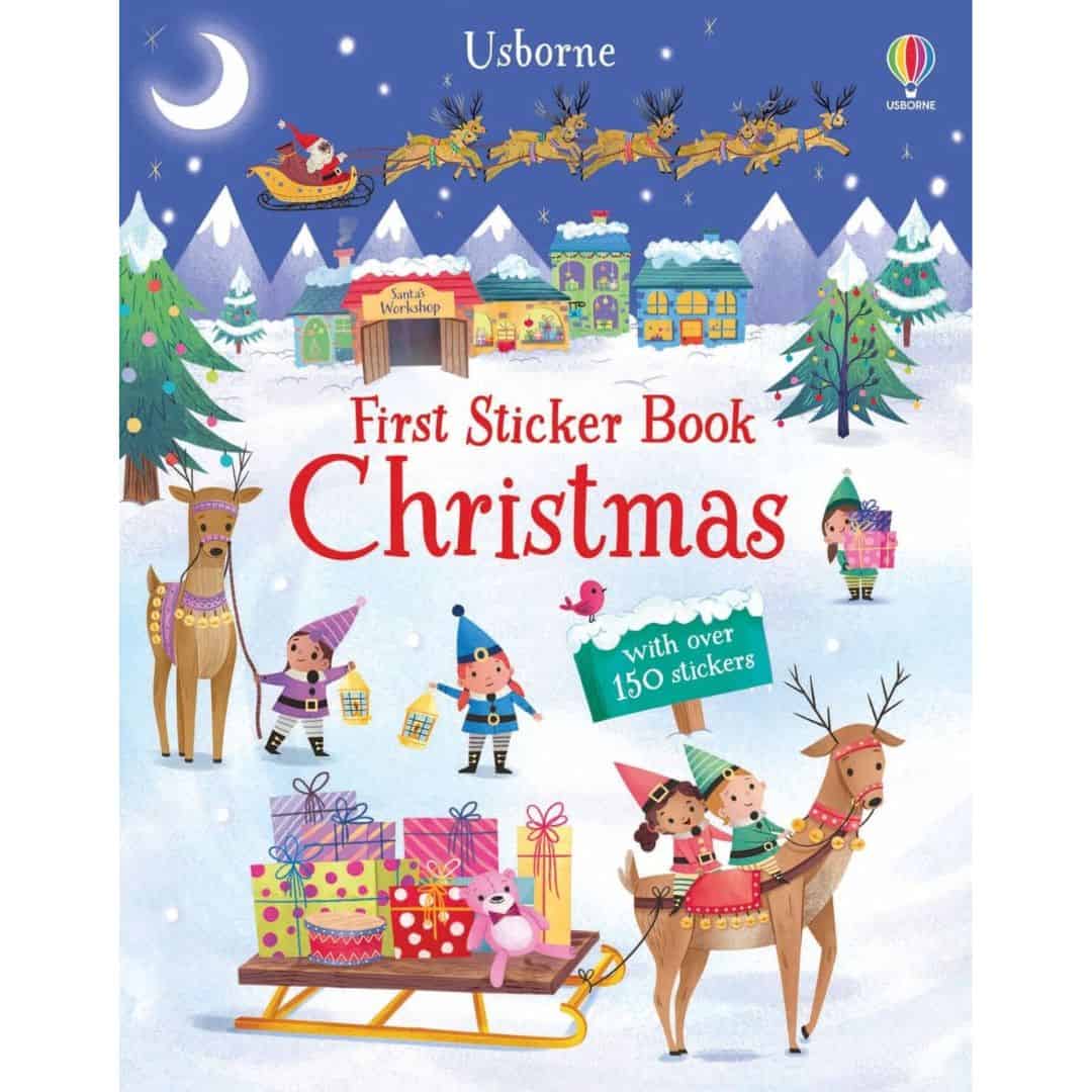 Carte pentru copii - First Sticker Book Christmas