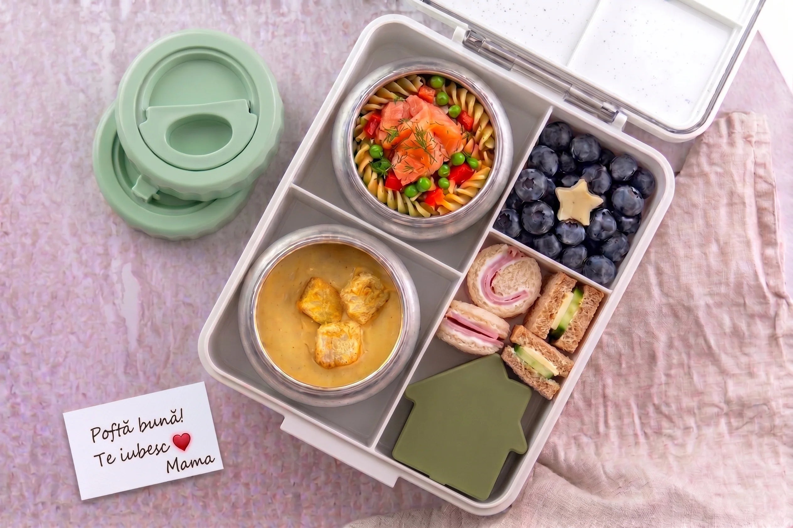 Set Citron Prânz Cald + Gustări Reci – Dino