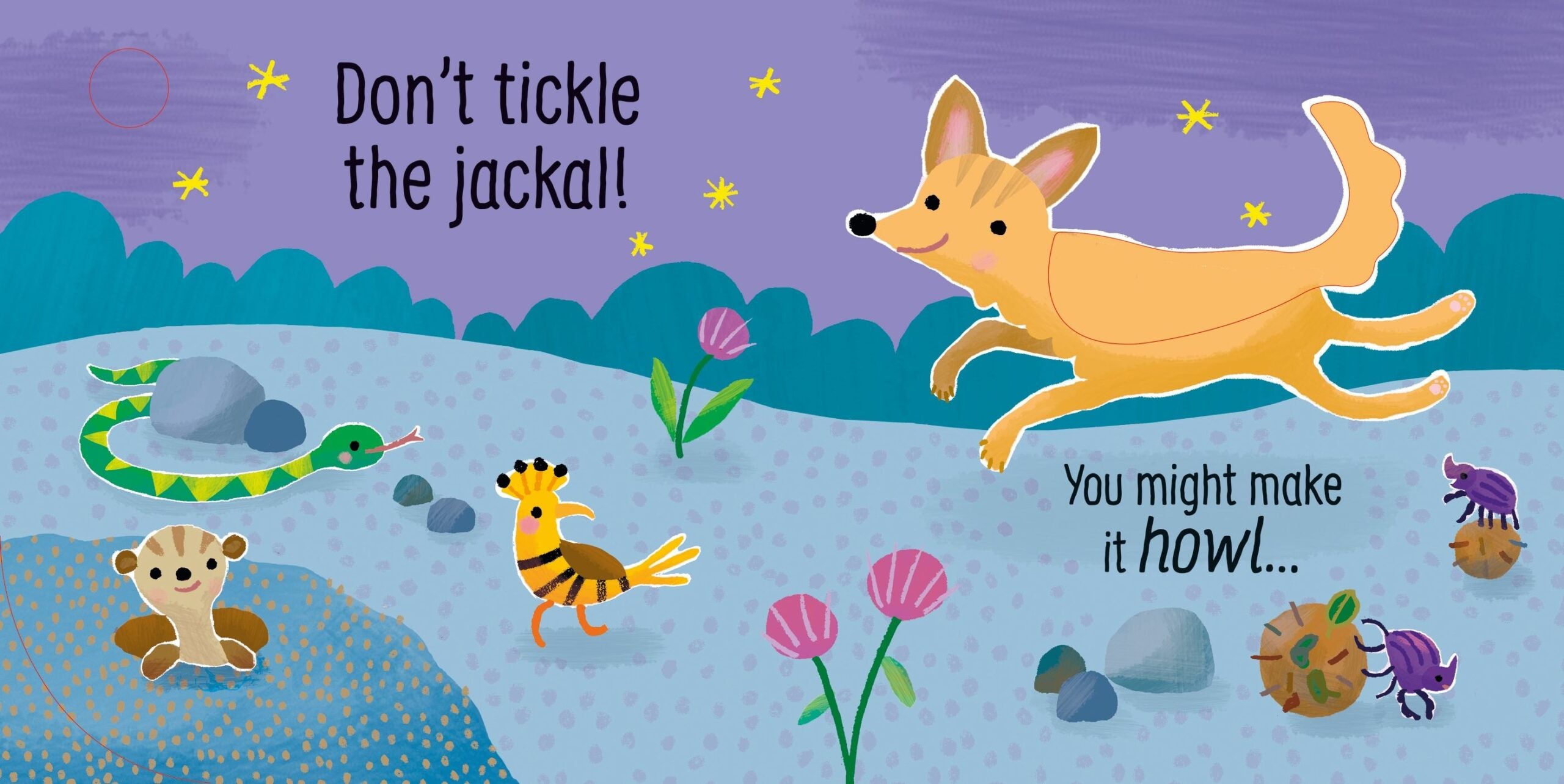 Don't Tickle the Elephant! - Carte senzoriala cu sunetele elefantului