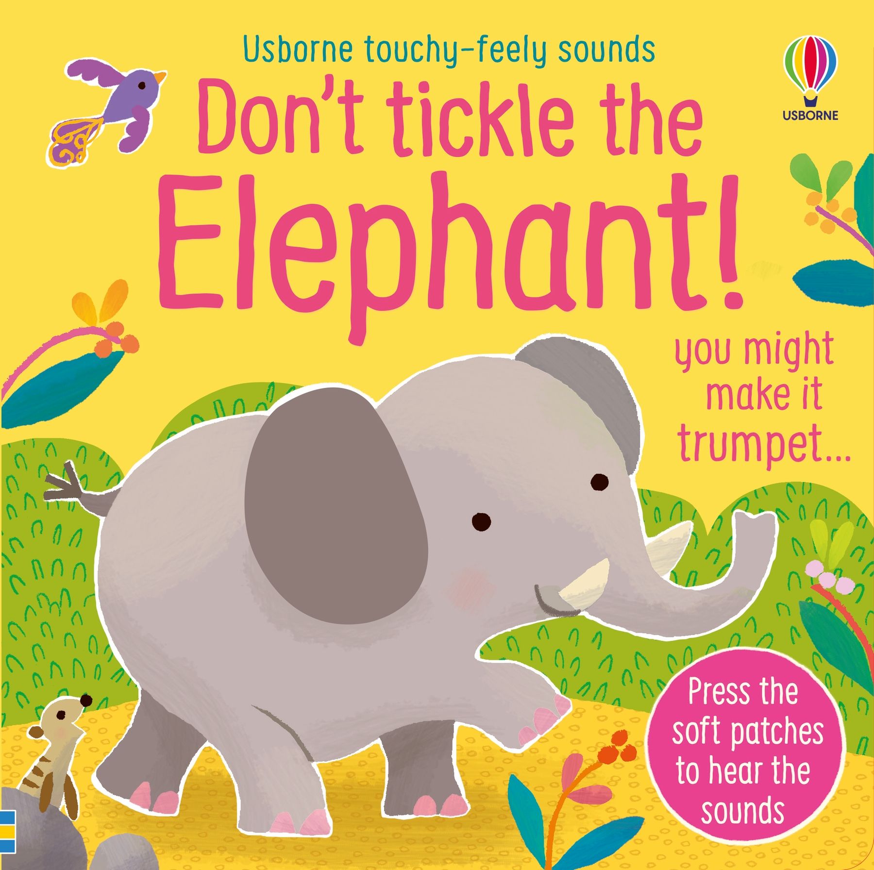 Don't Tickle the Elephant! - Carte senzoriala cu sunetele elefantului
