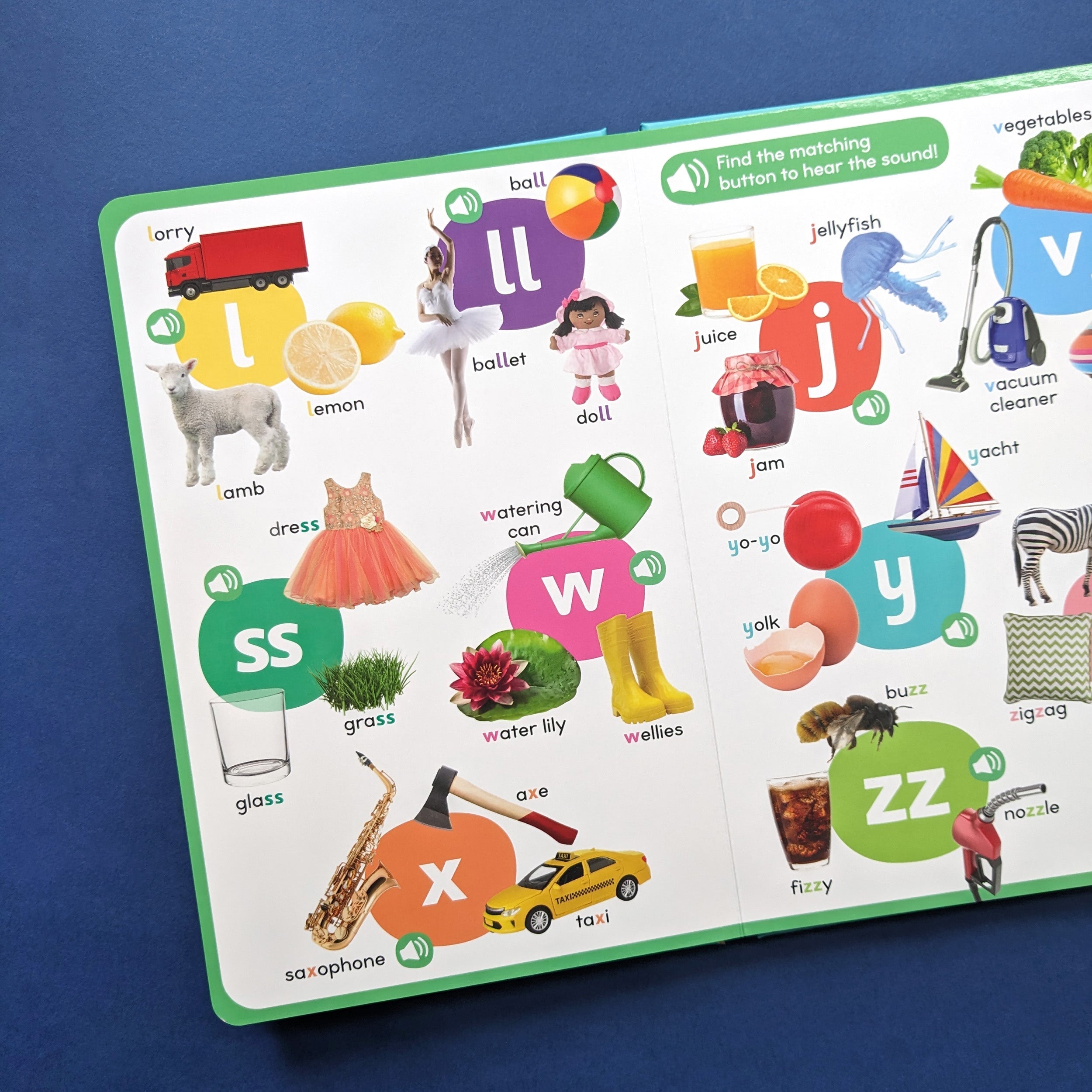Carte pentru copii, NPP, 50 First Phonics - Children's 50 Button Sound Book, 3+ ani