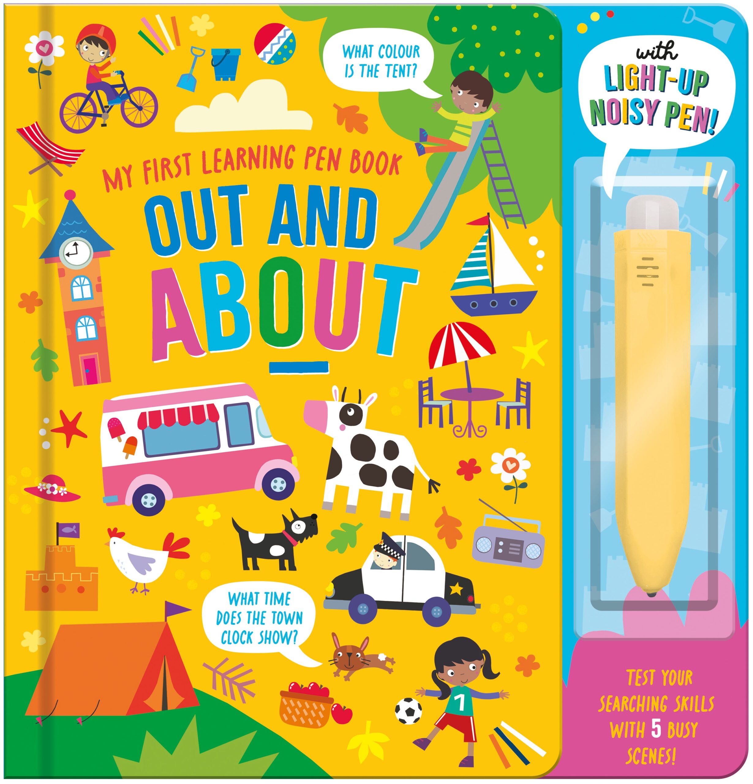 Carte pentru copii, NPP, My First Learning Pen Book , Out and About, 3+ ani