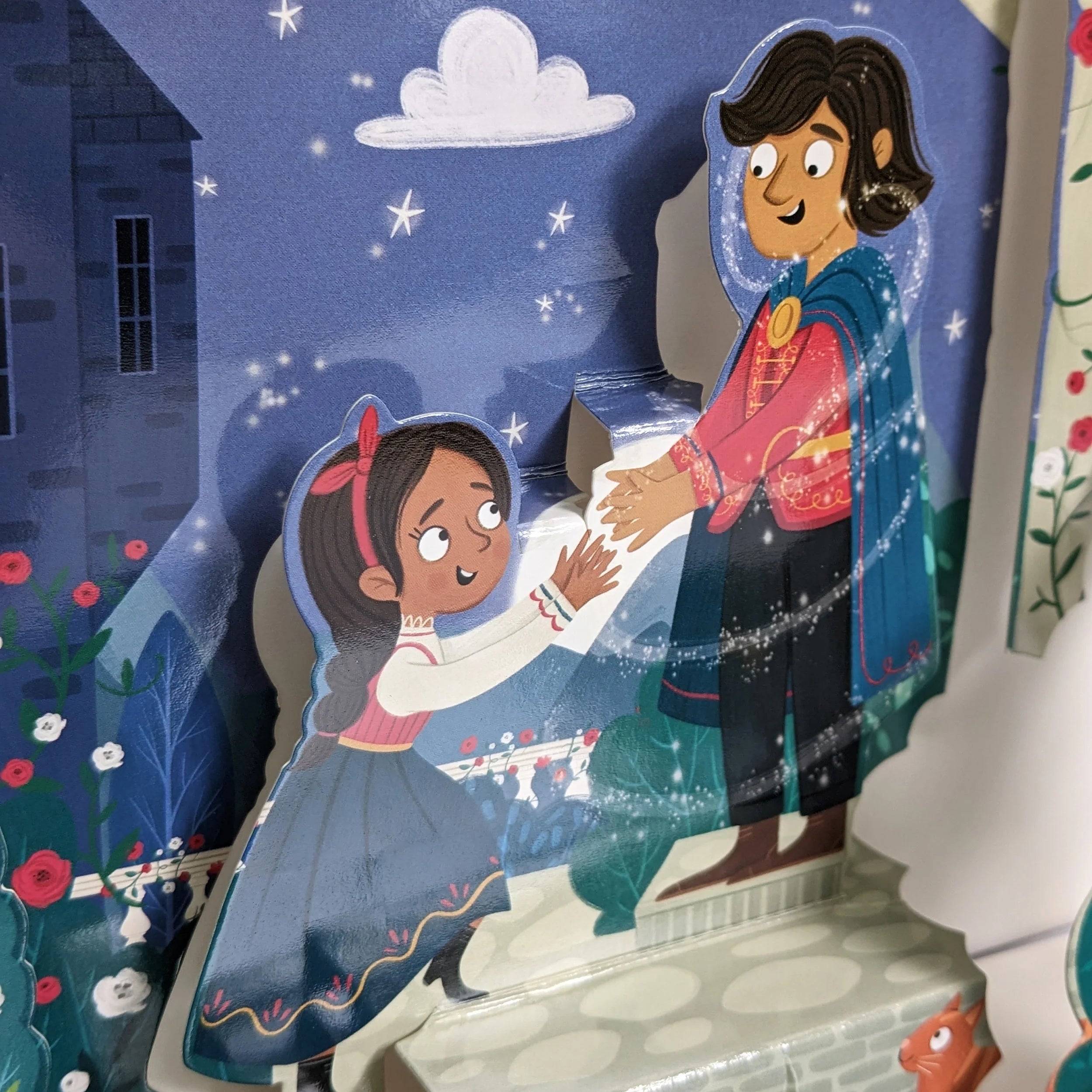 Carte pentru copii, NPP, Beauty And The Beast - Children's Fairy Tale Pop-Up Book, 3+ ani
