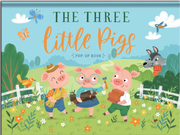 Carte pentru copii, NPP, Three Little Pigs - Children's Fairy Tale Pop-Up Book, 3+ ani