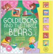 Carte pentru copii, NPP, Goldilocks And The Three Bears Fairy Tale Sound Book - 6 Enchanting Sound Buttons To Press And Play, 3+ ani
