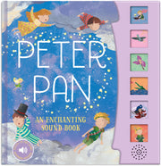Carte pentru copii, NPP, Peter Pan Fairy Tale Sound Book - 6 Enchanting Sound Buttons To Press And Play, 3+ ani