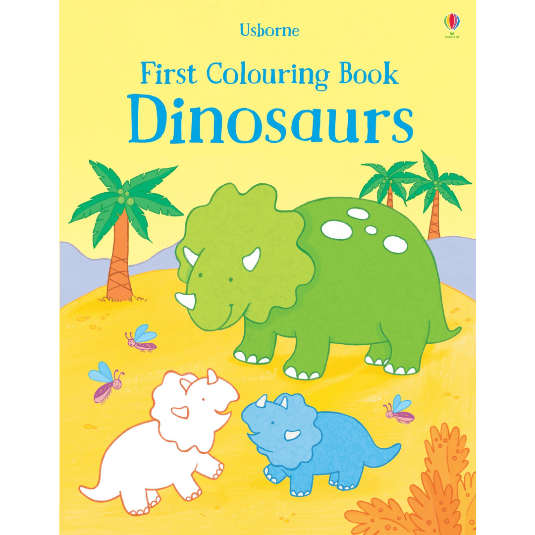 First Colouring Book: Dinosaurs