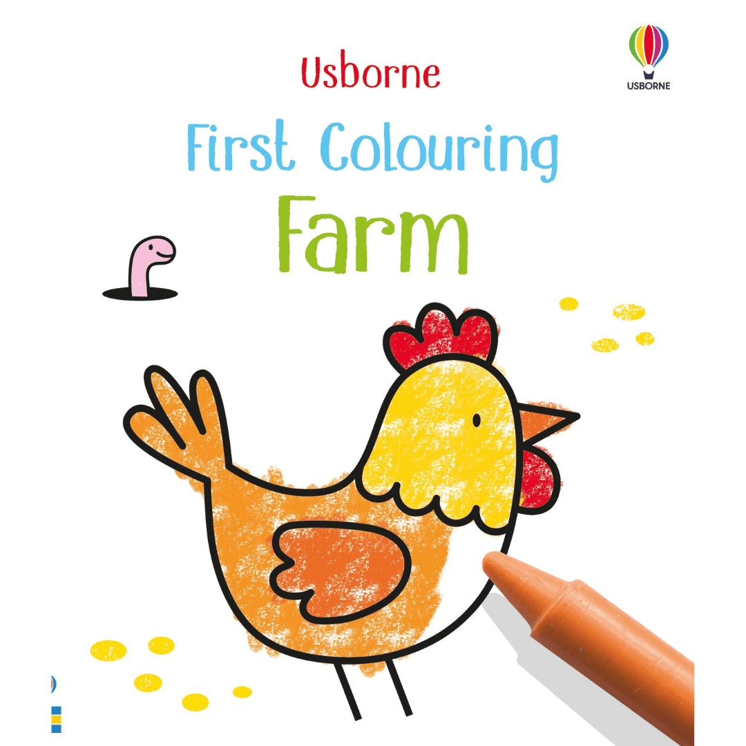 Carte pentru copii - First Colouring Farm