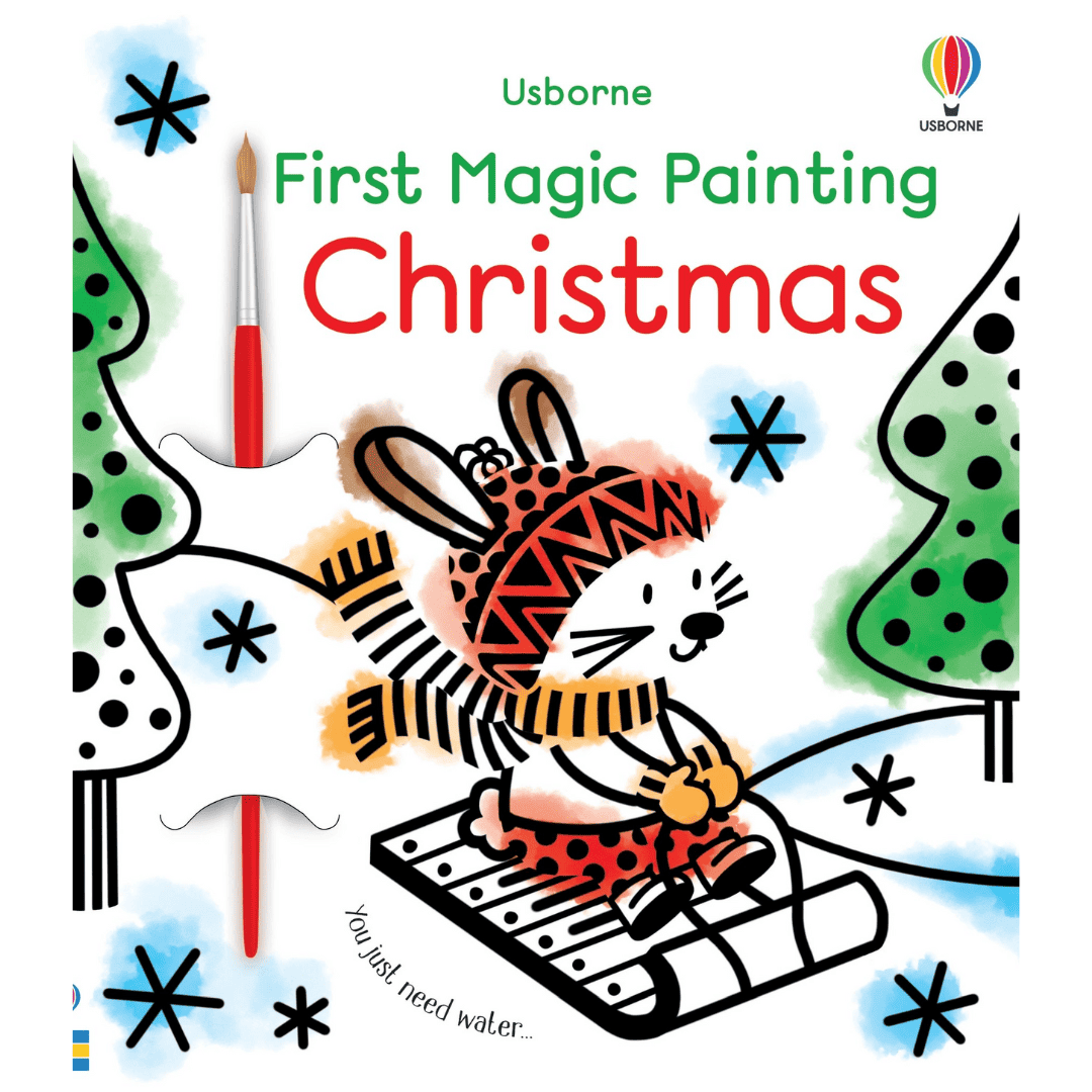 First Magic Painting Christmas – Carte de pictat cu apa