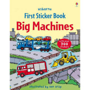 Carte cu stickere - First Sticker Book Big Machines 1