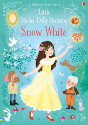 Carte cu stickere - Sticker Dolly Dressing: Snow White