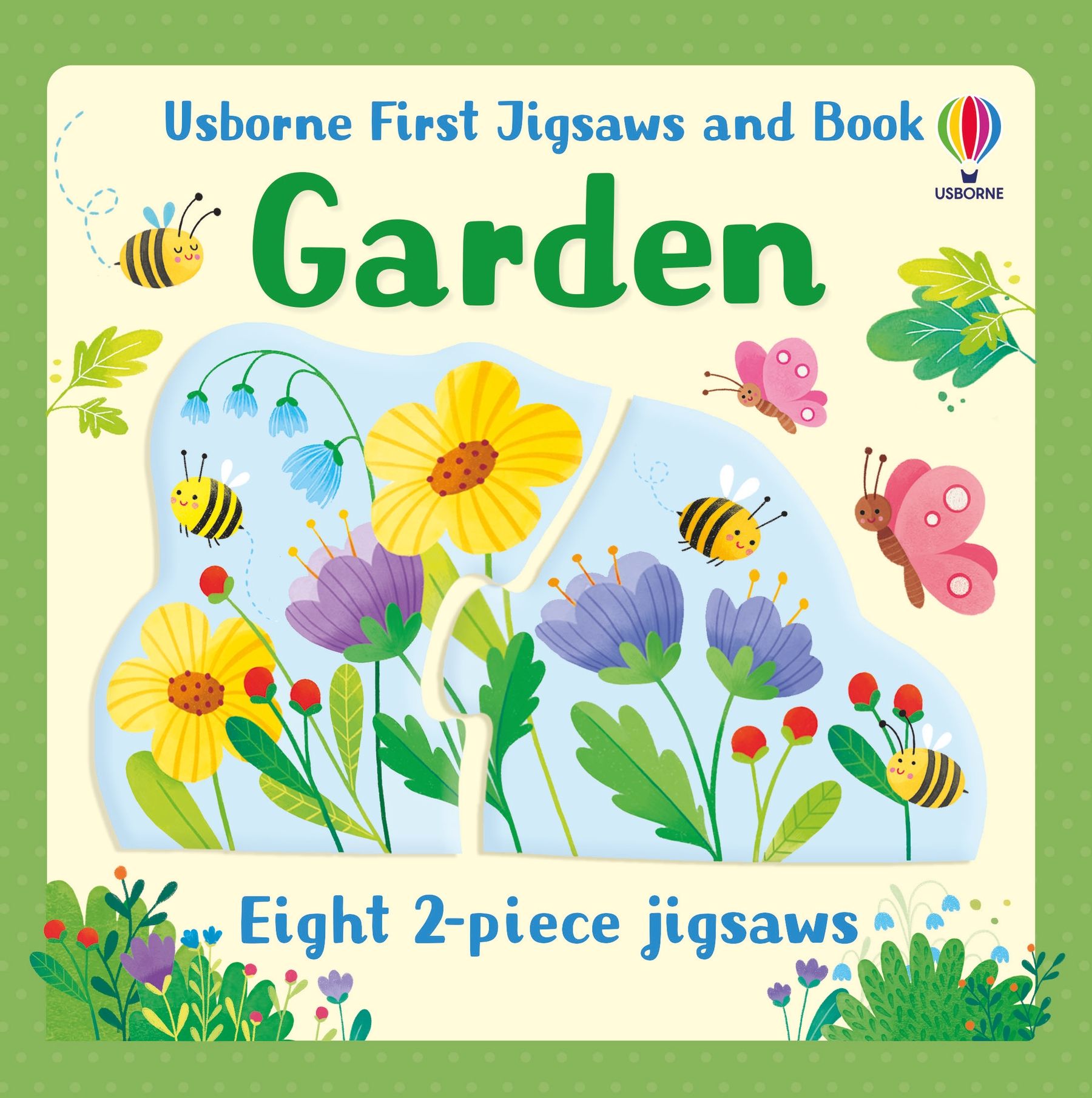 Carte pentru copii - Usborne First Jigsaws And Book: Garden