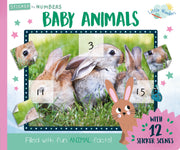 Carte pentru copii, NPP, Baby Animals - Children's Sticker By Number Activity Book, 3+ ani