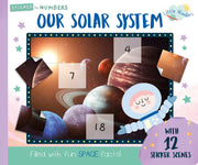 Carte pentru copii, NPP, Our Solar System - Children's Sticker By Number Activity Book, 3+ ani