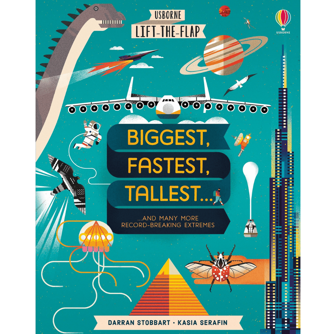 Lift-the-flap Biggest, Fastest, Highest, Strongest