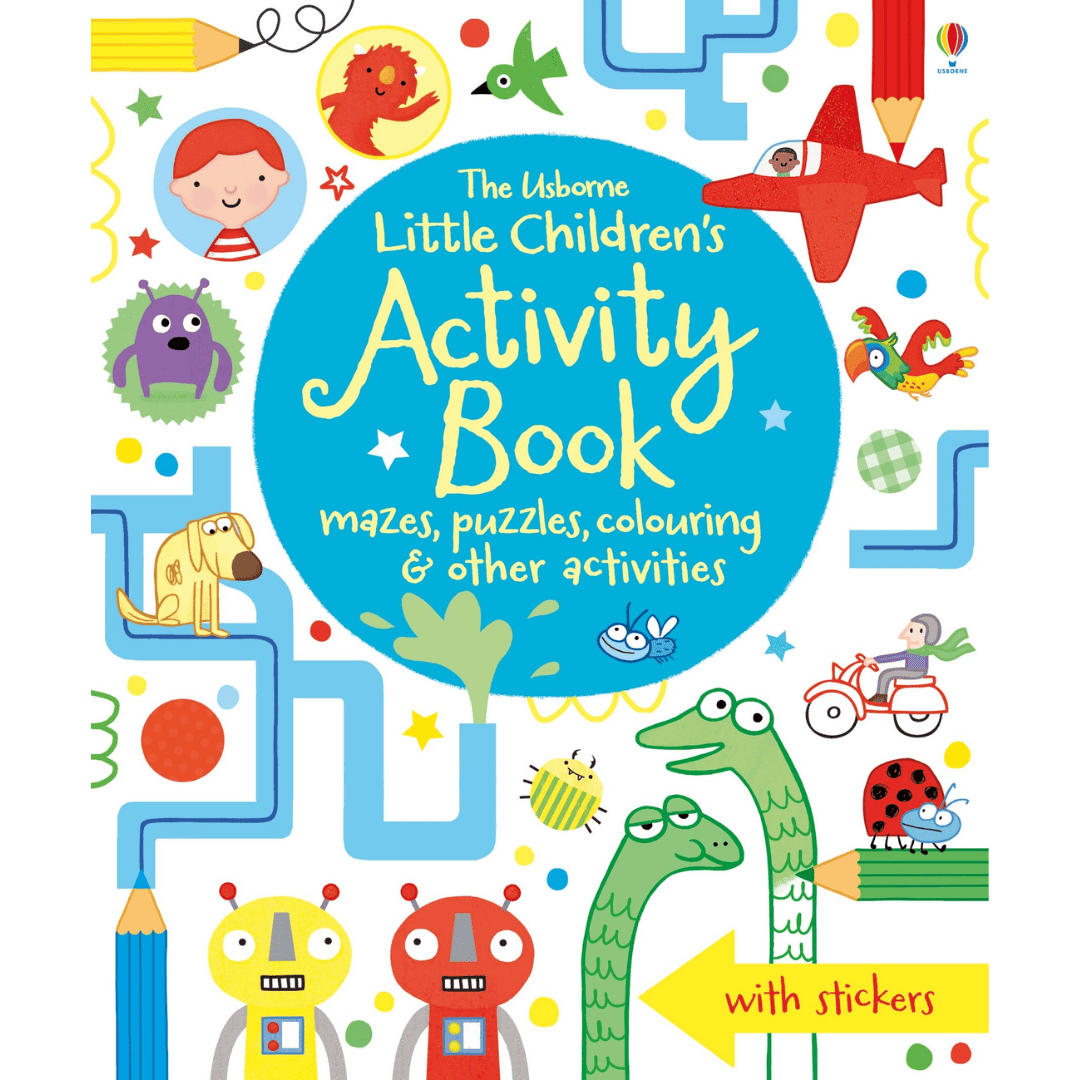 Little Children’s Activity Book mazes, puzzles & colouring