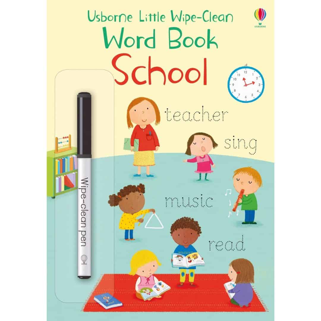 Little Wipe-Clean Word Books School