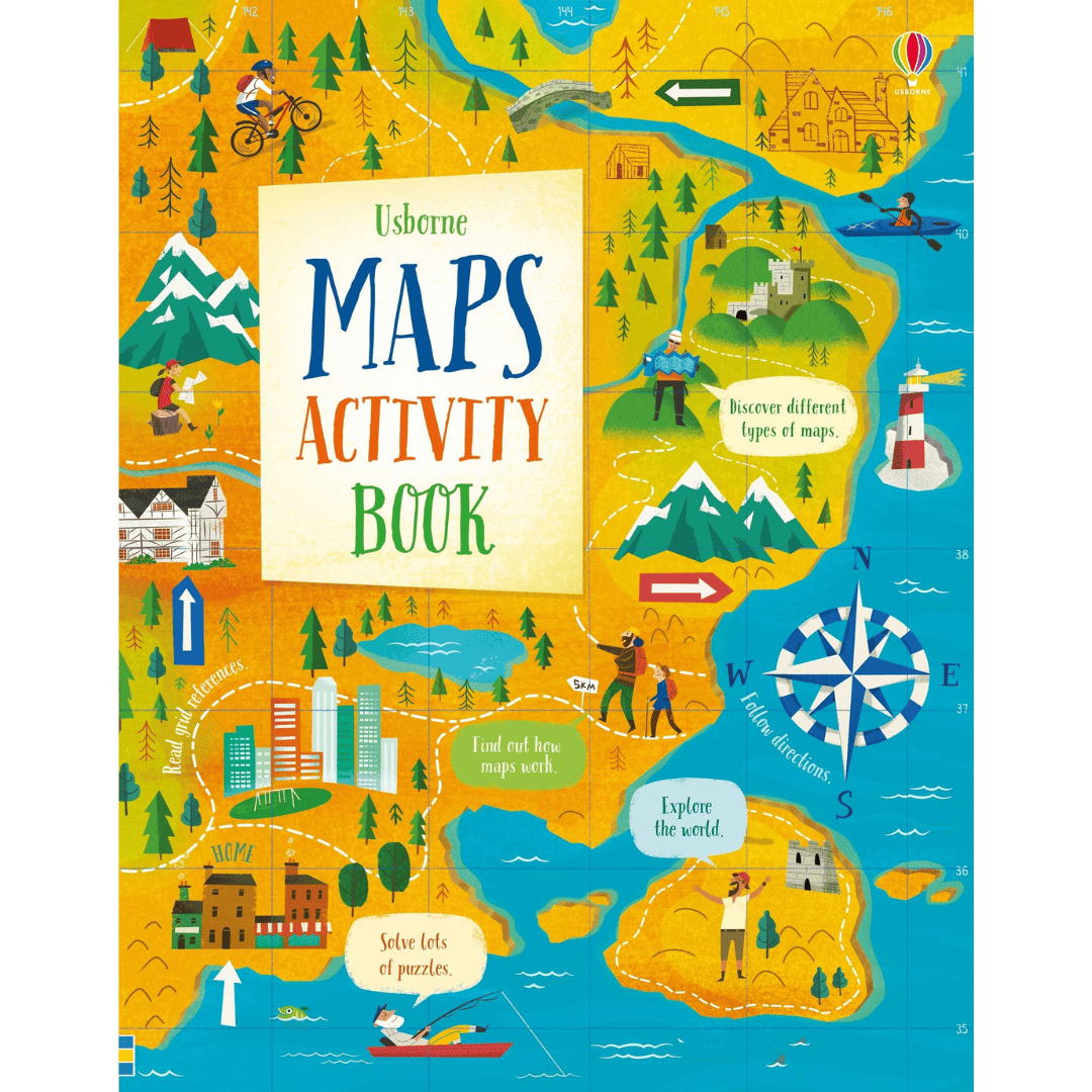 Carte pentru copii - Maps Activity Book