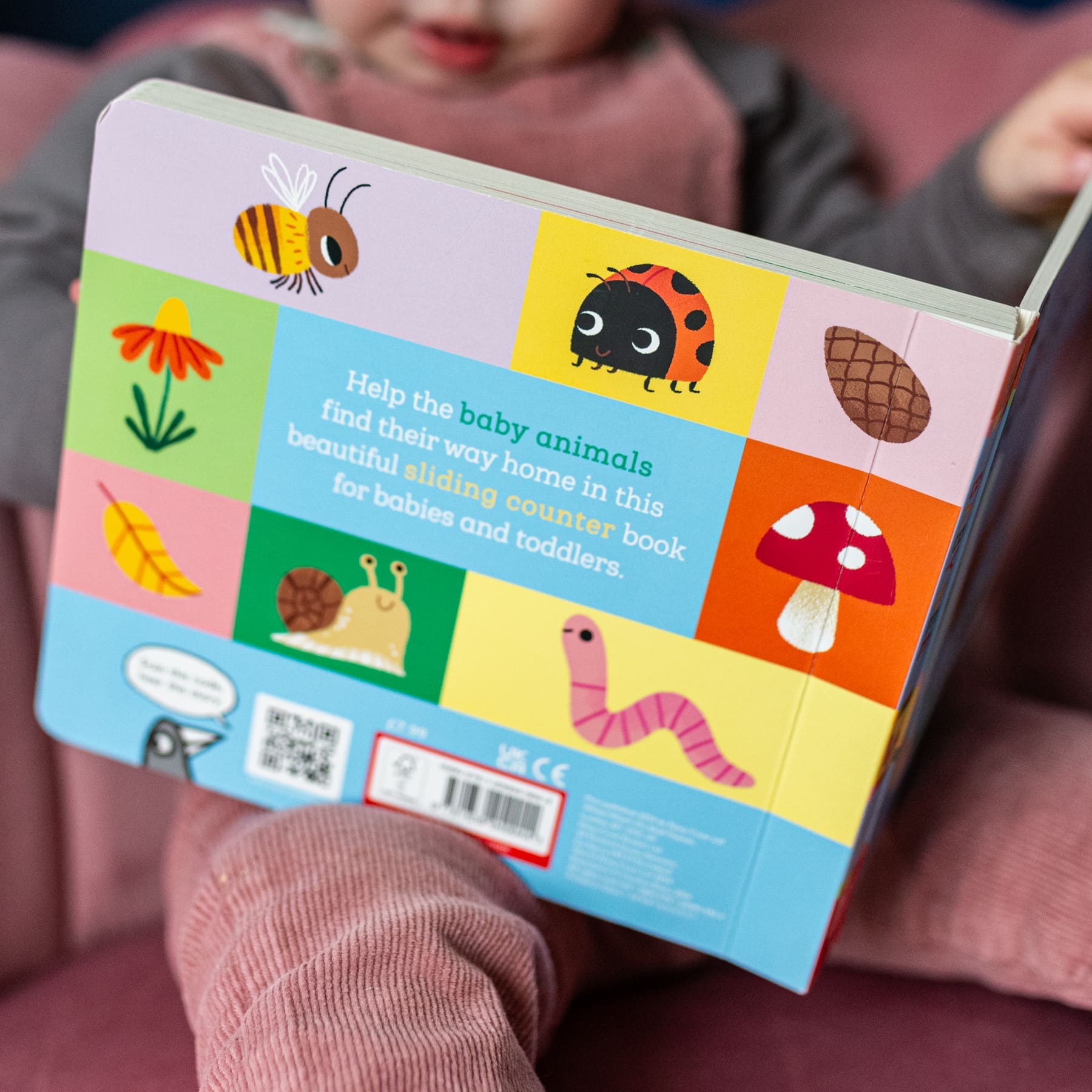 Carte senzoriala pentru copii - Let's Go Home, Baby Bee, Nosy Crow, + 2 ani