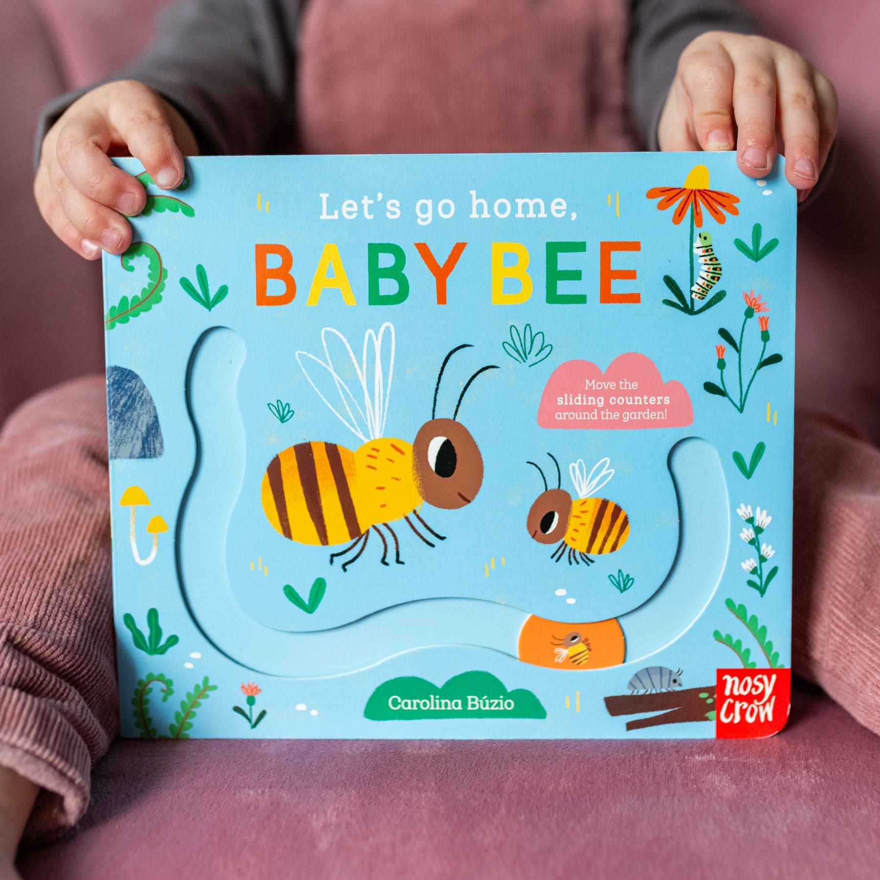 Carte senzoriala pentru copii - Let's Go Home, Baby Bee, Nosy Crow, + 2 ani