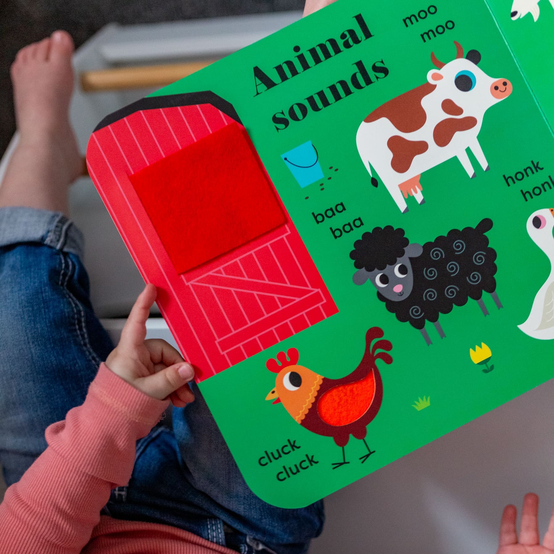 Carte cu activitati pentru bebelusi - My BIG Playbook: Farm, Nosy Crow, + 6 luni