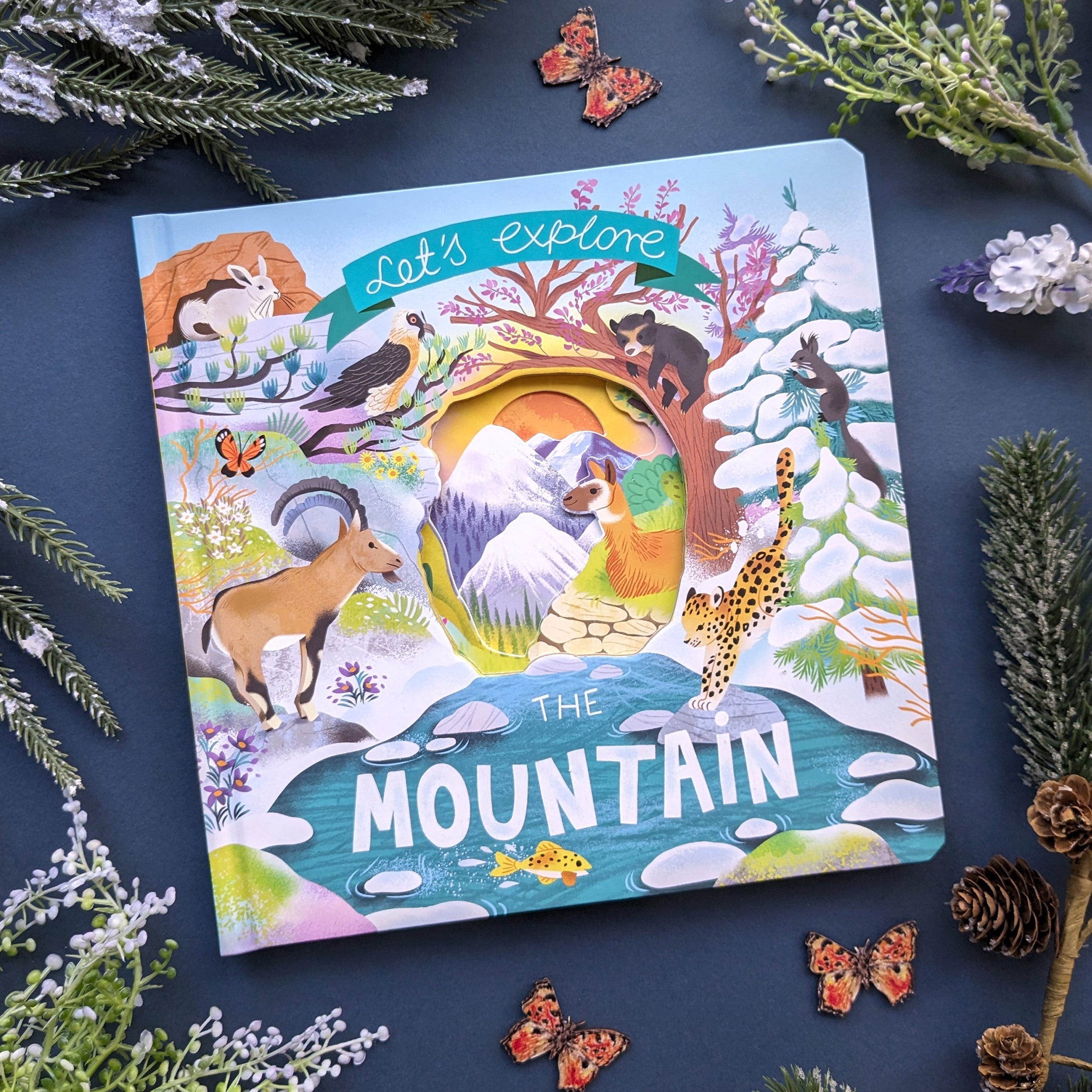 Carte pentru copii, NPP, Let's Explore The Mountains - Children's Lift-The-Flap Book, 3+ ani