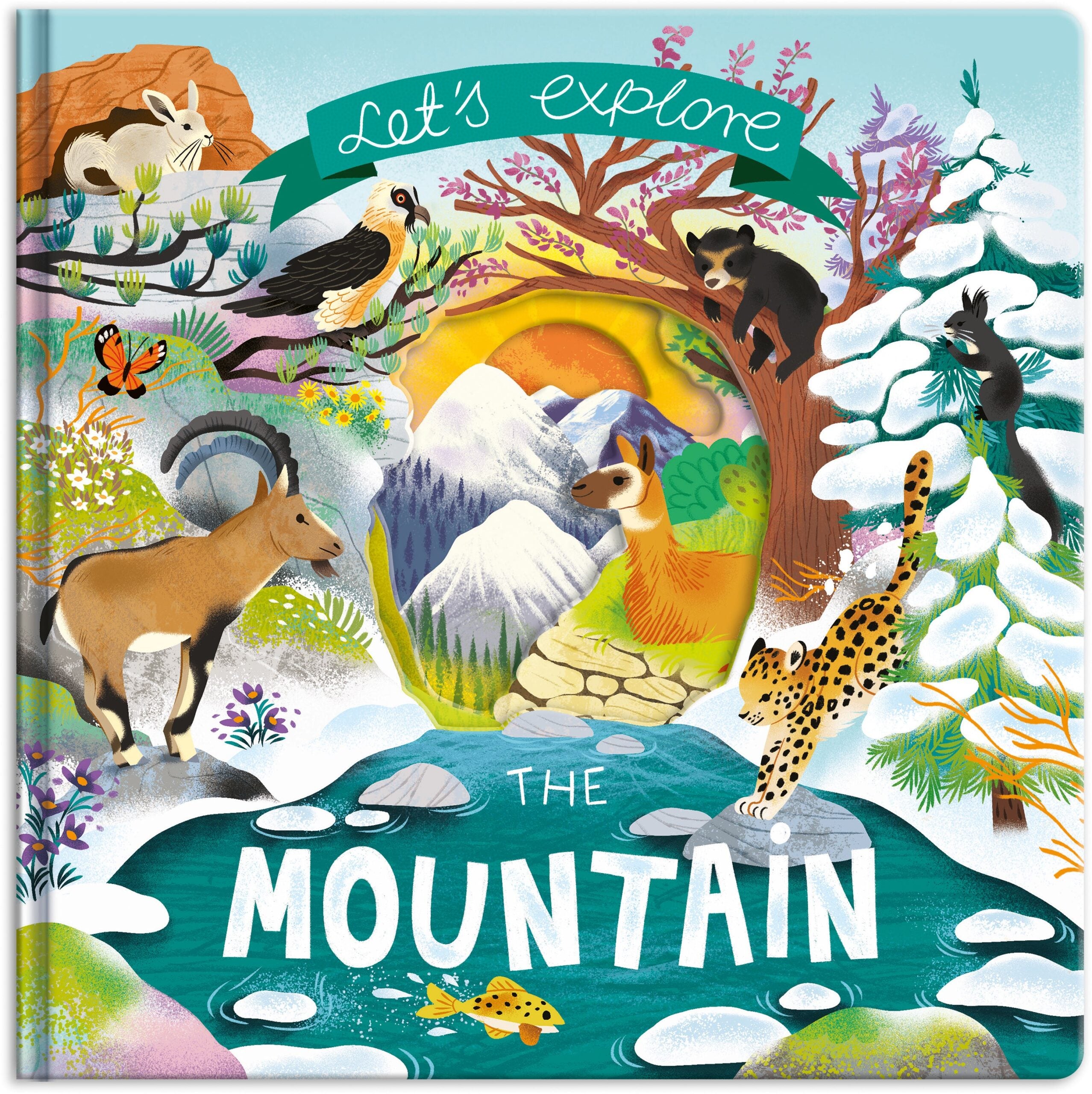 Carte pentru copii, NPP, Let's Explore The Mountains - Children's Lift-The-Flap Book, 3+ ani