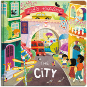 Carte pentru copii, NPP, Let's Explore The City - Children's Lift-The-Flap Book, 3+ ani